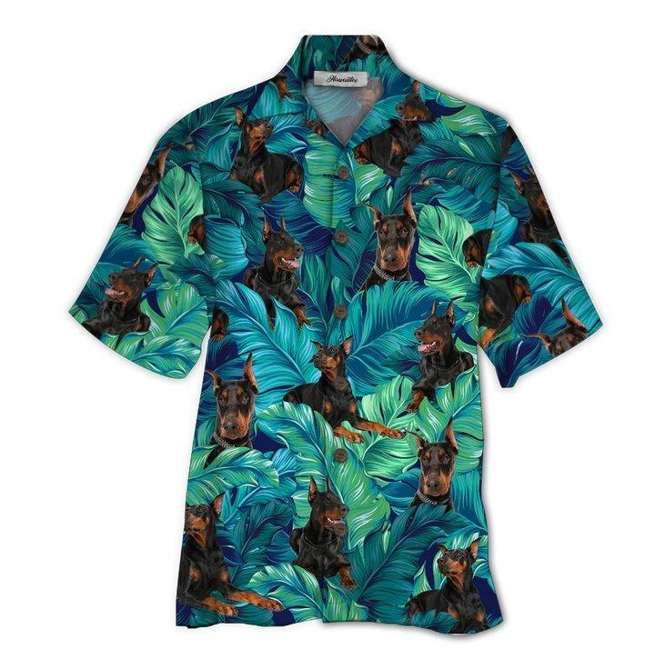 Doberman All Over Printed Hawaiian Shirt Ha28085