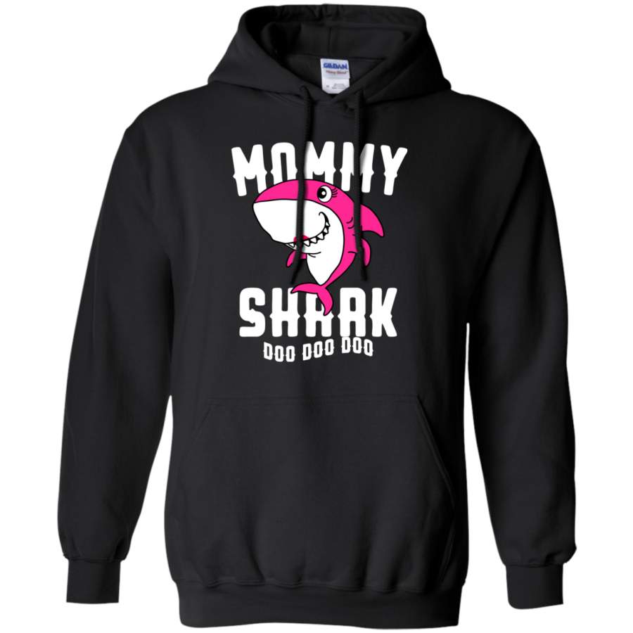 AGR Mommy Shark Hoodie Mother Grandma Halloween Christmas Hoodie