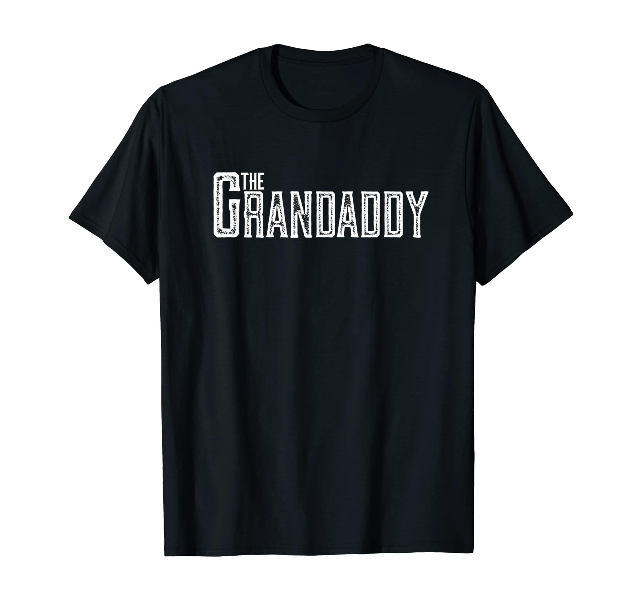 The Grandaddy Design Distressed Cool Grandpa Boss Gift T-Shirt