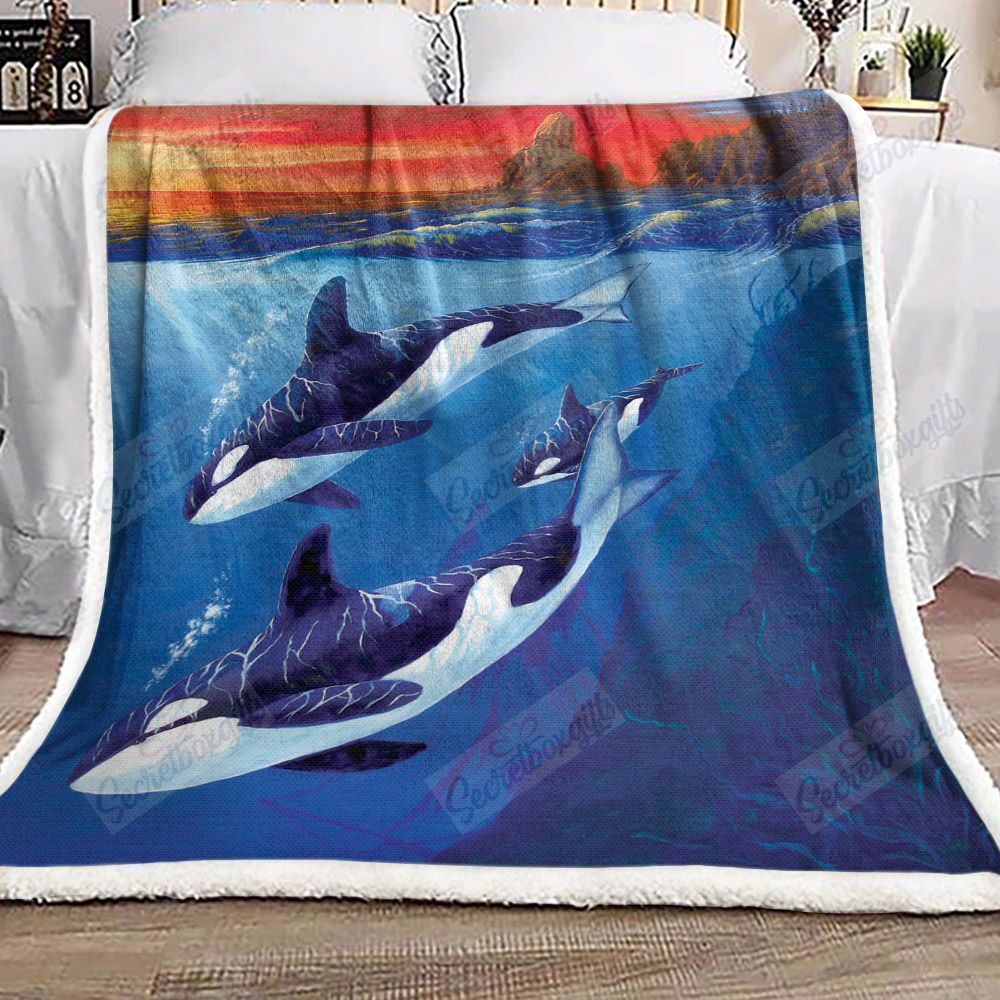 Whale Am2712064Cl Fleece Blanket