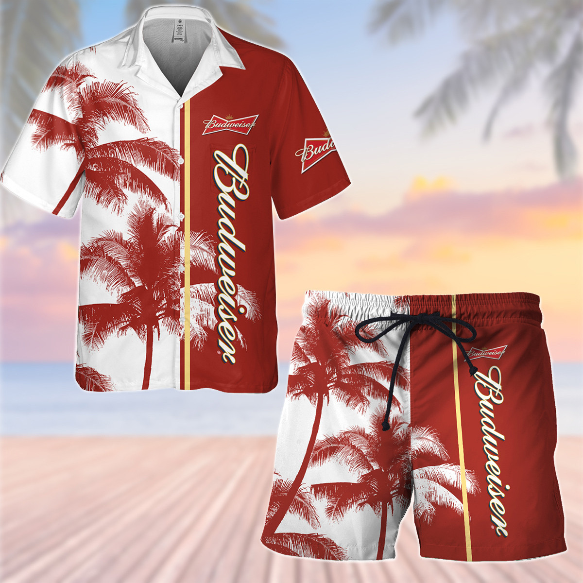 Bw Half Palm Hawaii Shirt Ha87678