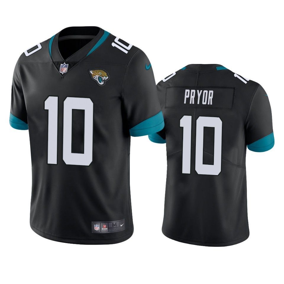 Jacksonville Jaguars Terrelle Pryor Vapor Untouchable Limited Black Mens Jersey