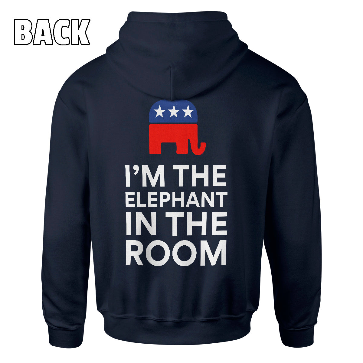 The Elephant In The Room – Pullover Hoodie