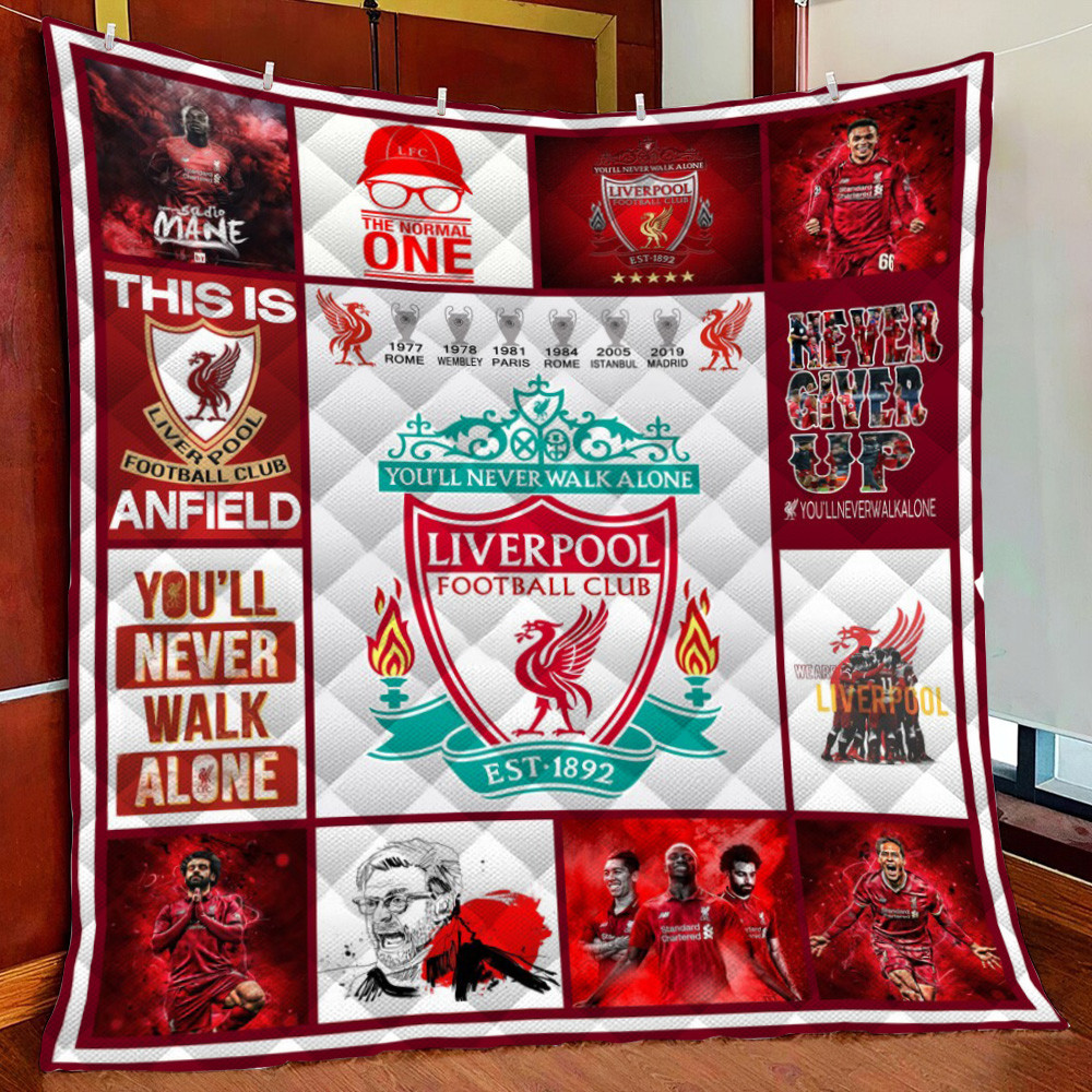 Liverpool Football Club Fleece Blanket Quilt Blanket