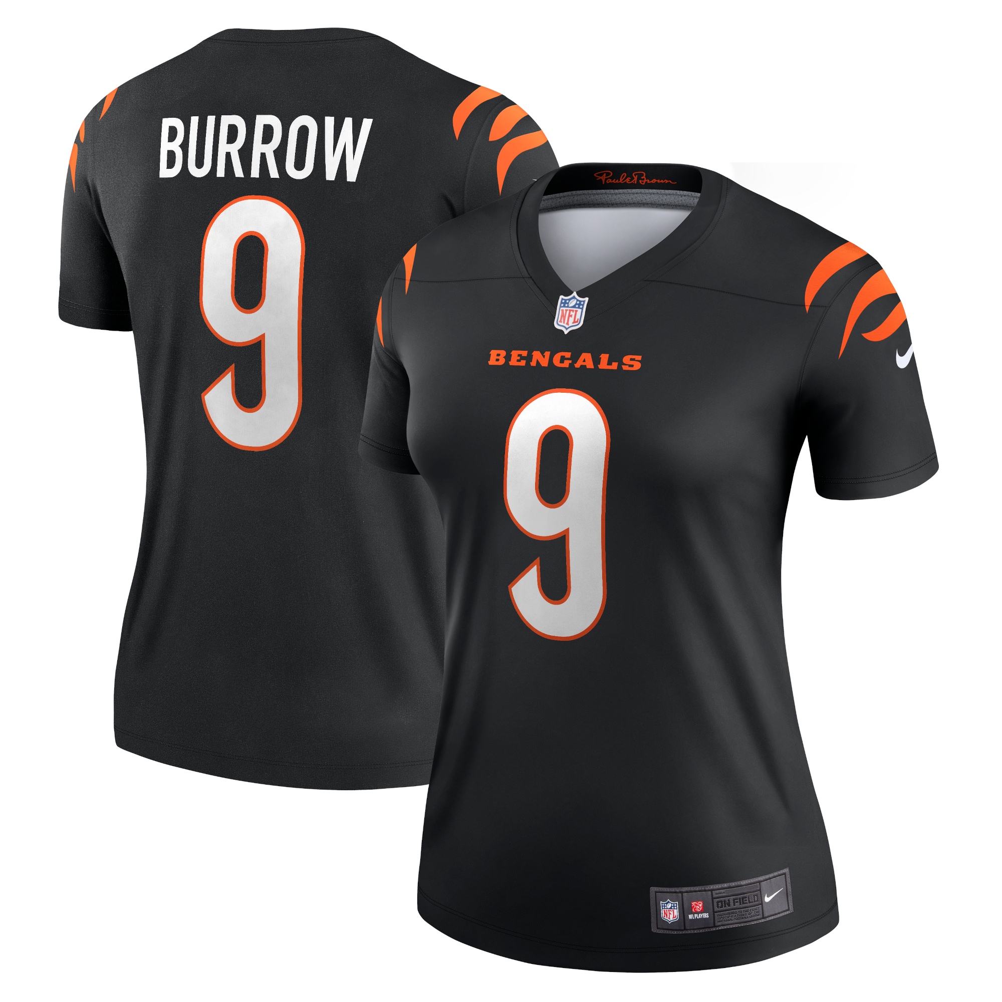 Joe Burrow Cincinnati Bengals Women's Legend Jersey – Black