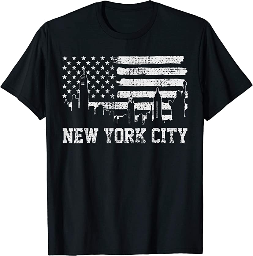 Vintage New York City NYC Big Apple Trip T-Shirt