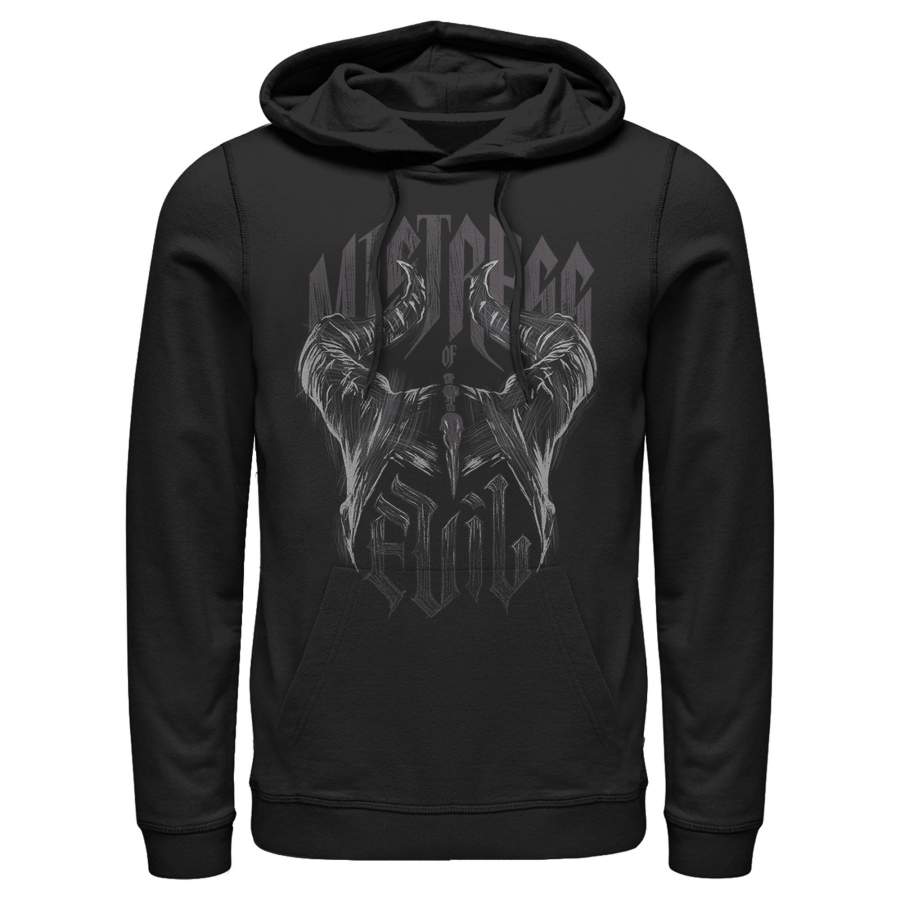 Maleficent: Mistress of All Evil Men’s Sketch Horns  Lightweight Hoodie