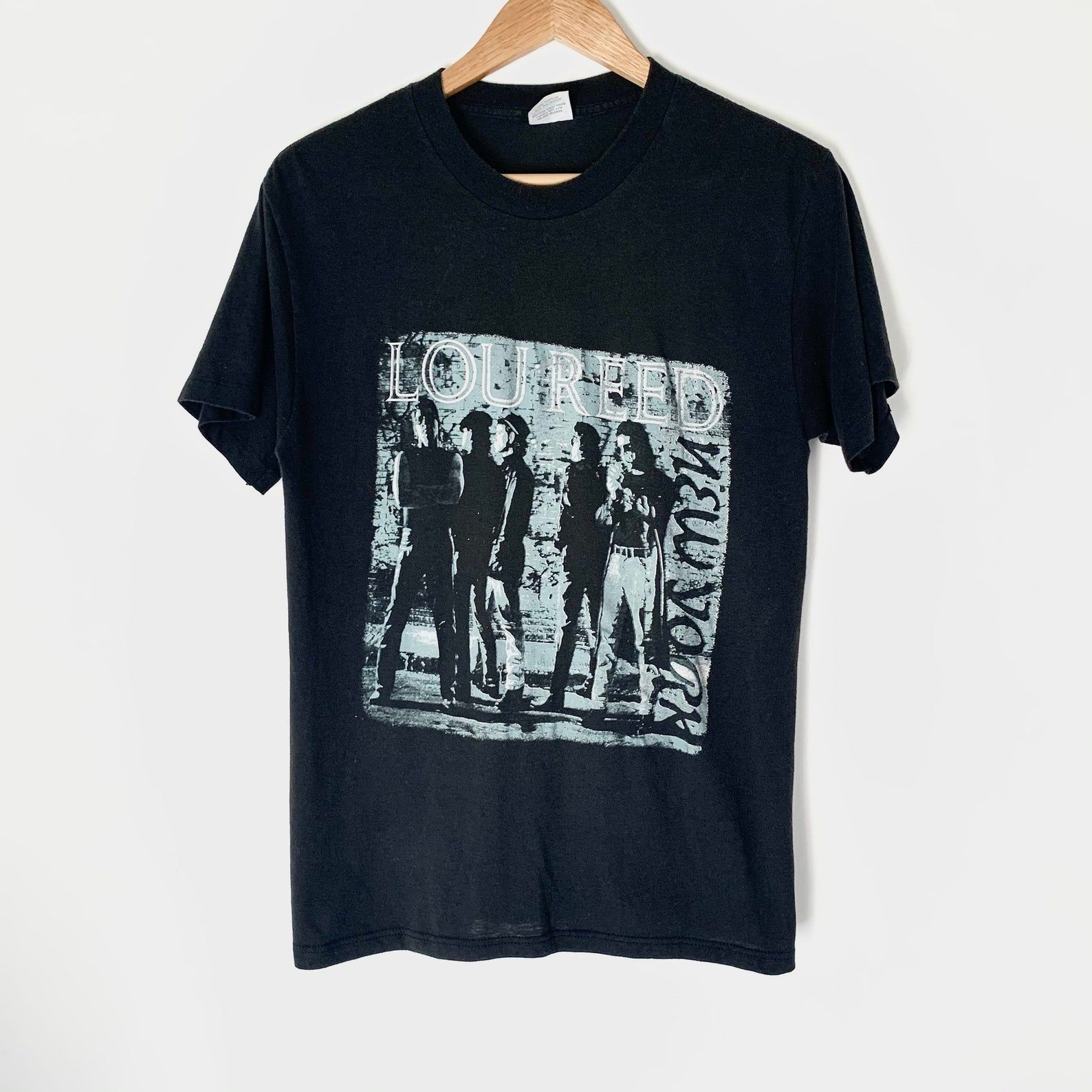 1989 Lou Reed Vintage Band Tour Shirt 80S 1980S Velvet Underground ...