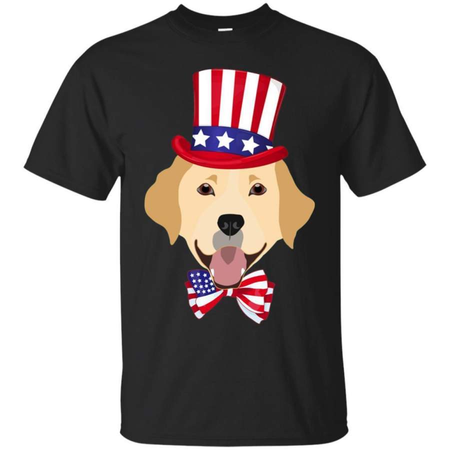 AGR Labrador Happy 4th Of July Patriotic T-Shirt zGalaxy Fashion T-Shirt