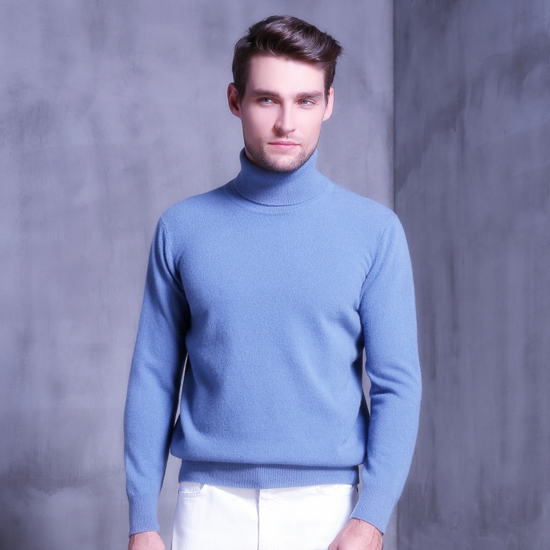 Turtleneck Men Sweater 2022 Autumn Winter Cashmere Cotton Blend Warm Mens Clothes Ropa Hombre Jumper Pull Homme Pullover Sweater alx