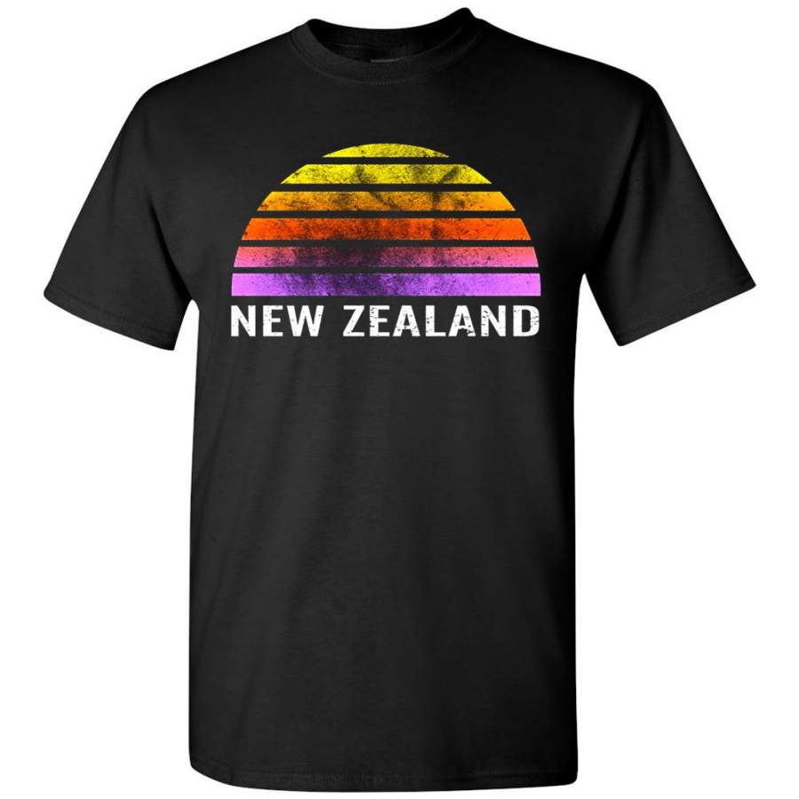 Throwback Sunset Vintage New Zealand Shirt