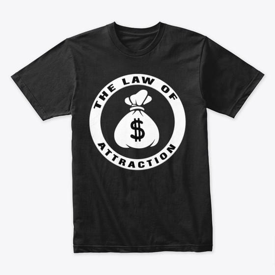 Money The Law Of Attraction Standard Men T-shirt