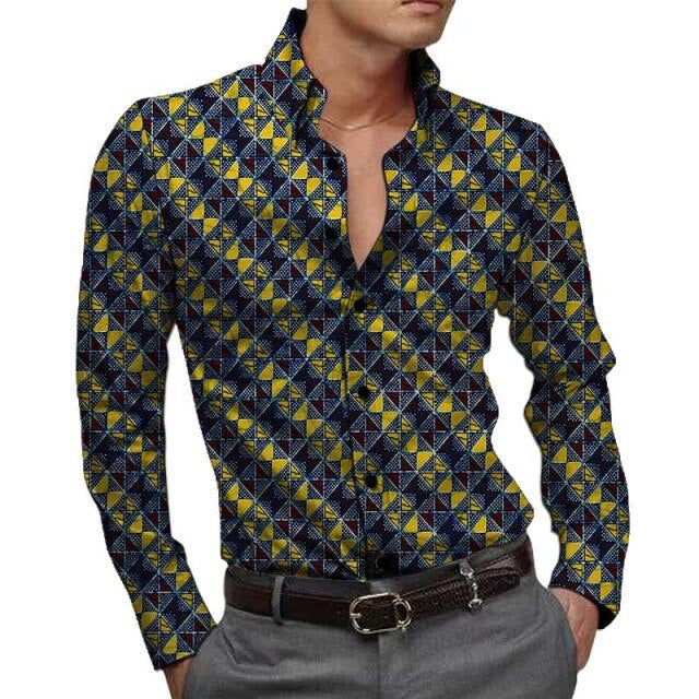 The Roots African Shirts For Men