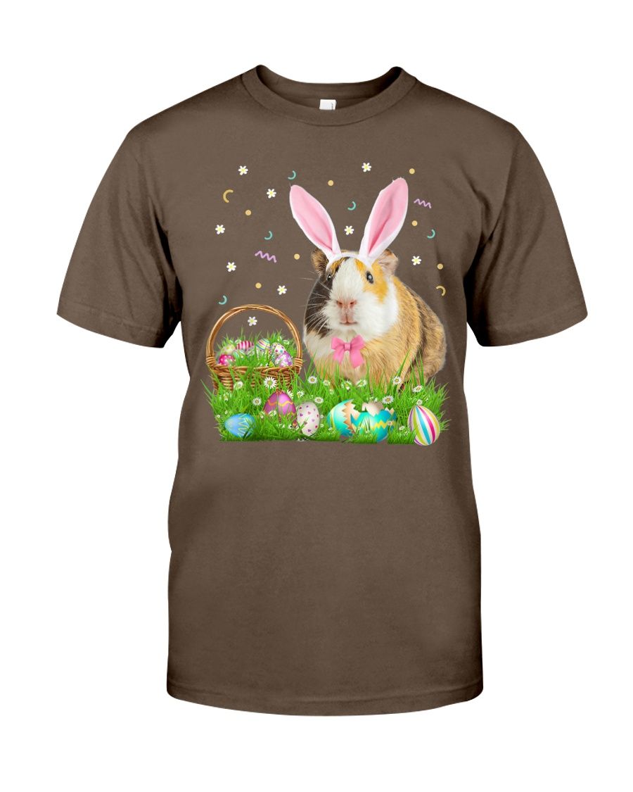 Cute Guinea Pig Easter Day Bunny Eggs Easter YQ1404112CL T-Shirt