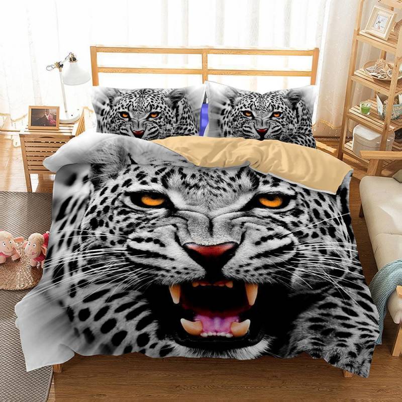 3D Animalnow Leopard PrintedQueenize BedBlanket Pinks 3D Customize Bedding Set Duvet Cover SetBedroom Set Bedlinen