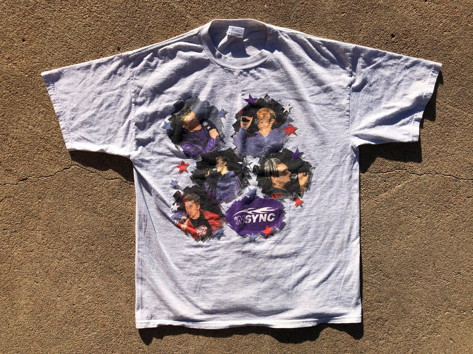 Vtg 1999 Nsync Front And Back Ed T Shirt