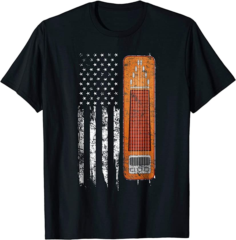 Vintage Pedal Steel Shirt – American US Flag Shirt