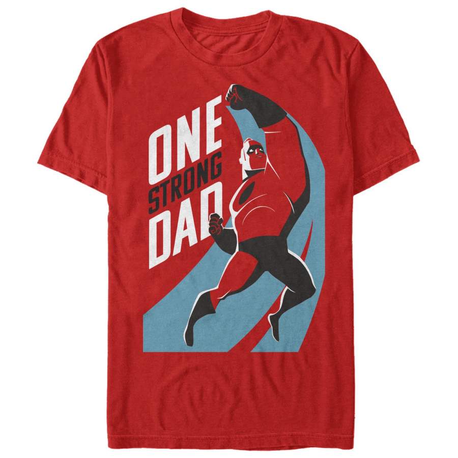 The Incredibles 2 Men’s One Strong Dad  T Shirt