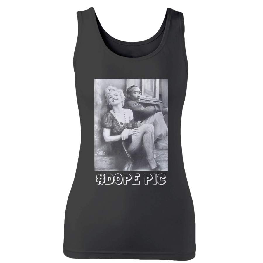 Dope Mic Marilyn Monroe Woman’s Tank Top