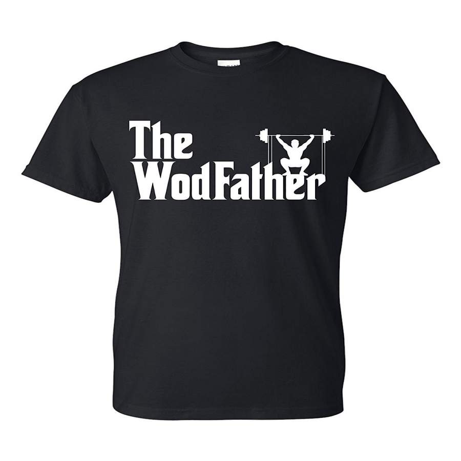 Wodfather Gym Crossfit Workout Lifting T Shirt Men’S Cotton T-Shirt