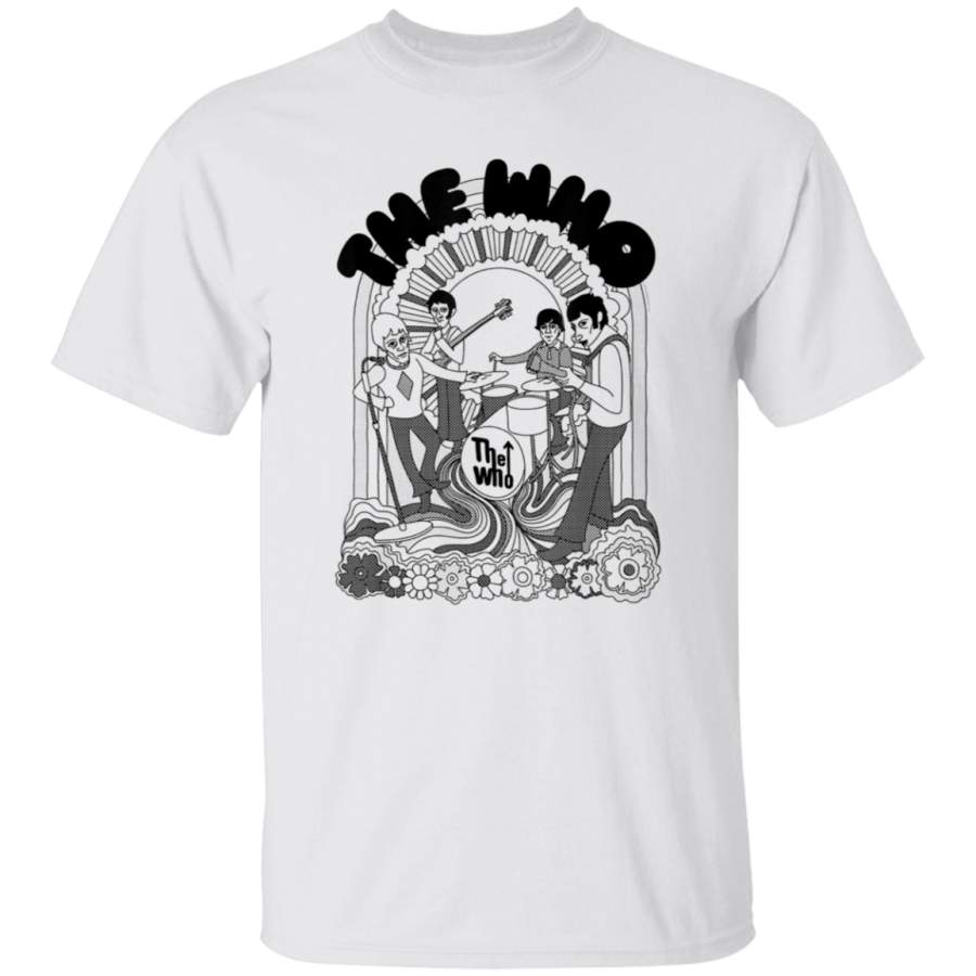 The Who Official 70s Illustration Art TShirt