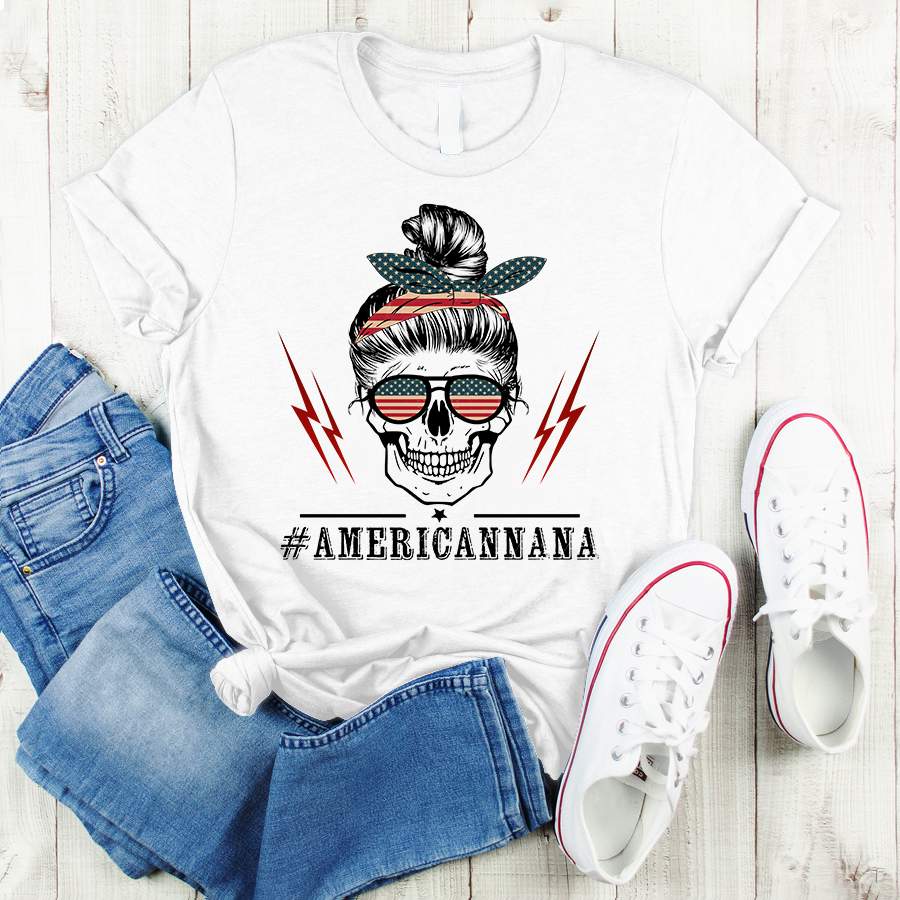 Personalized American Nana Shirt