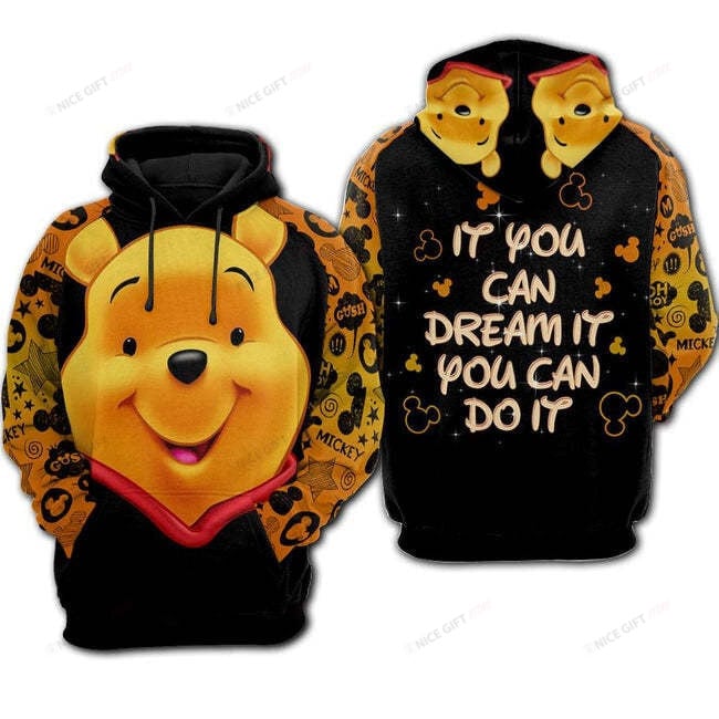 Winnie The Pooh Hoodie 3D 3Ho-Q7L2