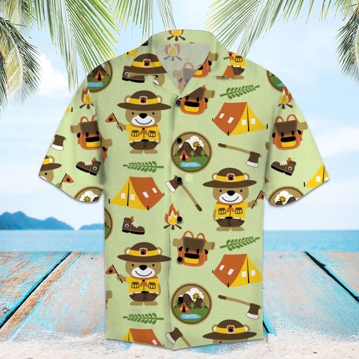 Amazing Scout Hawaiian Shirt Summer Button Up For Men, Women, Couple