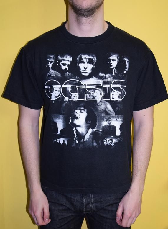 90S Oasis Vintage Shirt Blur Britpop Suede Pulp Gallagher The Stone Roses The Verve Wonder Stuff Shirt