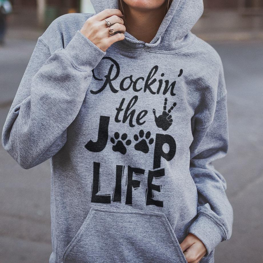 Rocking The Joop Life Fun Paw Gift For Friends Standard Hoodie