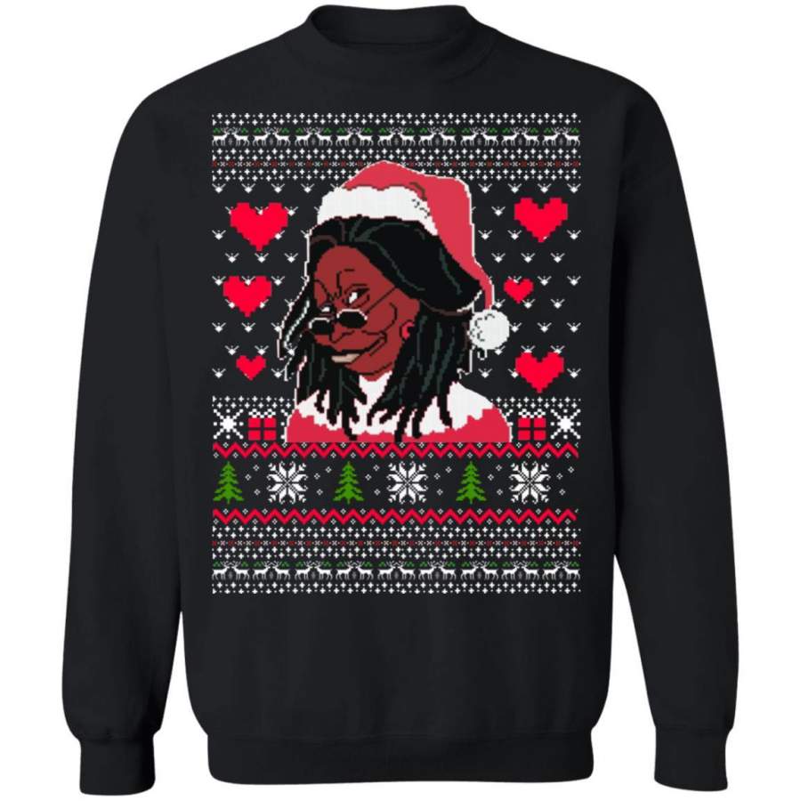 Whoopi Goldberg Christmas Sweater Zeleton Store