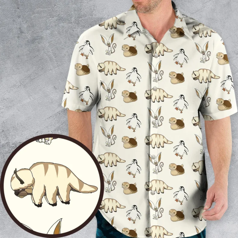 Airbender Team Avatar The Last Airbender Hawaiian Shirt