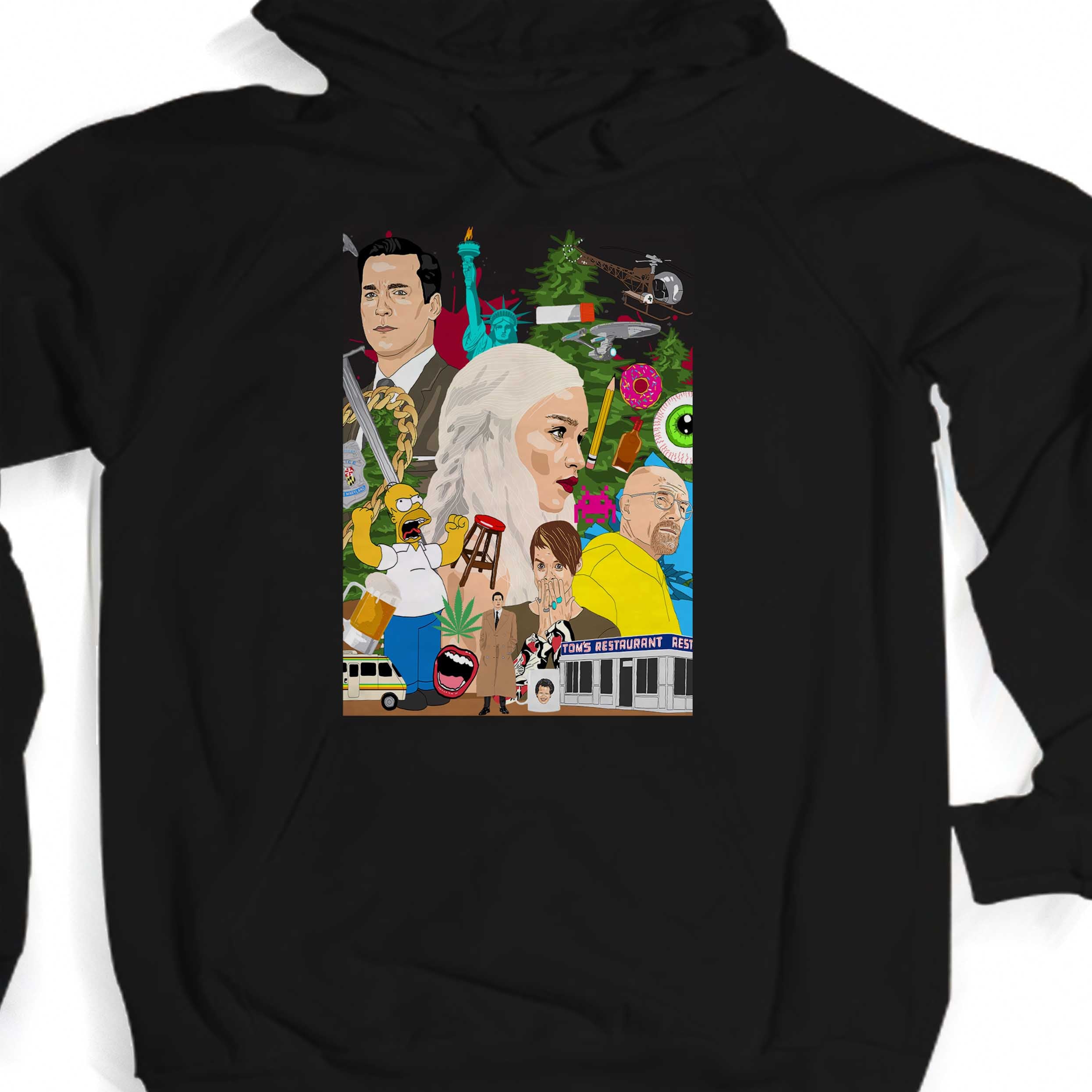 100 Greatest Tv Shows Of All Time Unisex Hoodie