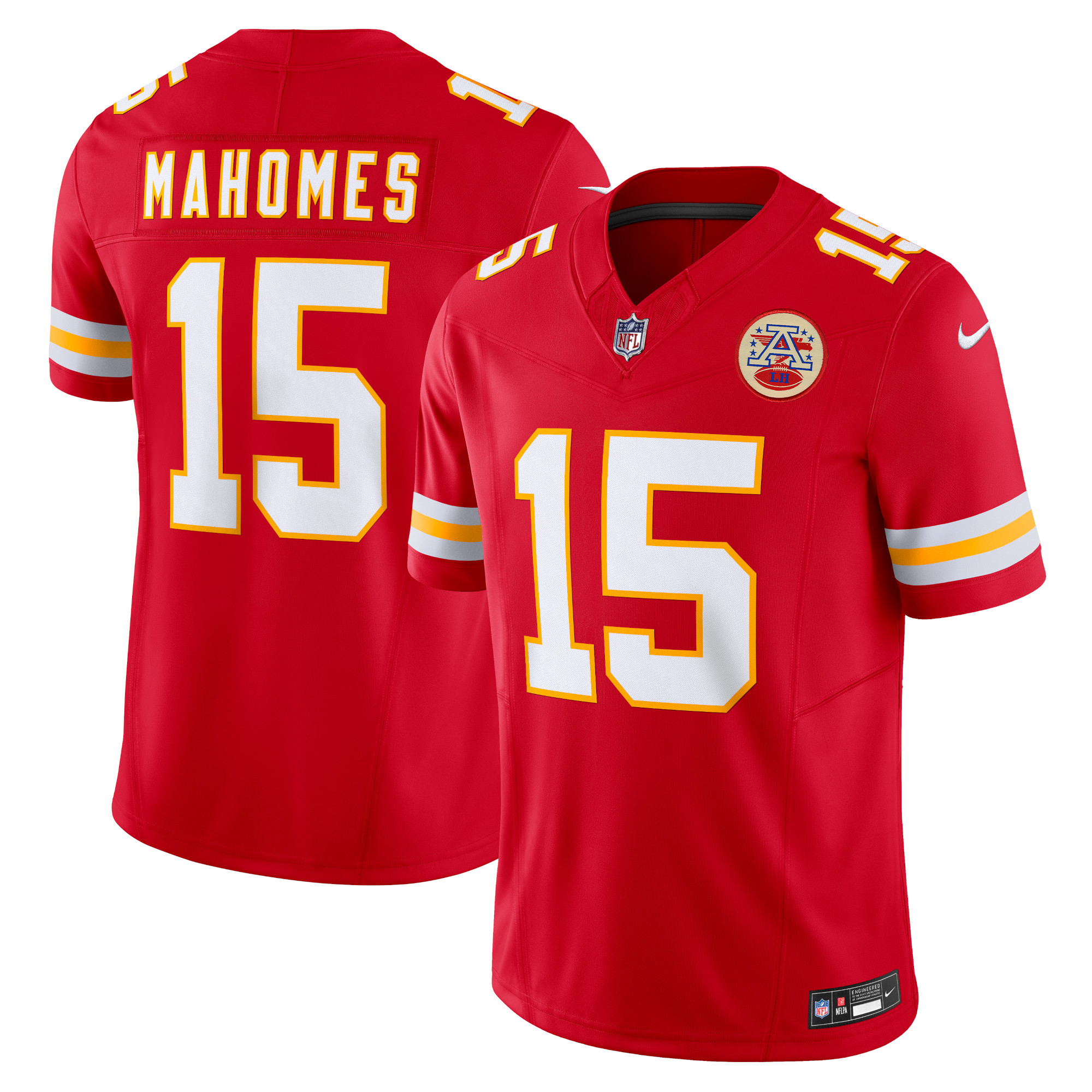 Patrick Mahomes Kansas City Chiefs Vapor F.U.S.E. Limited Jersey – Red