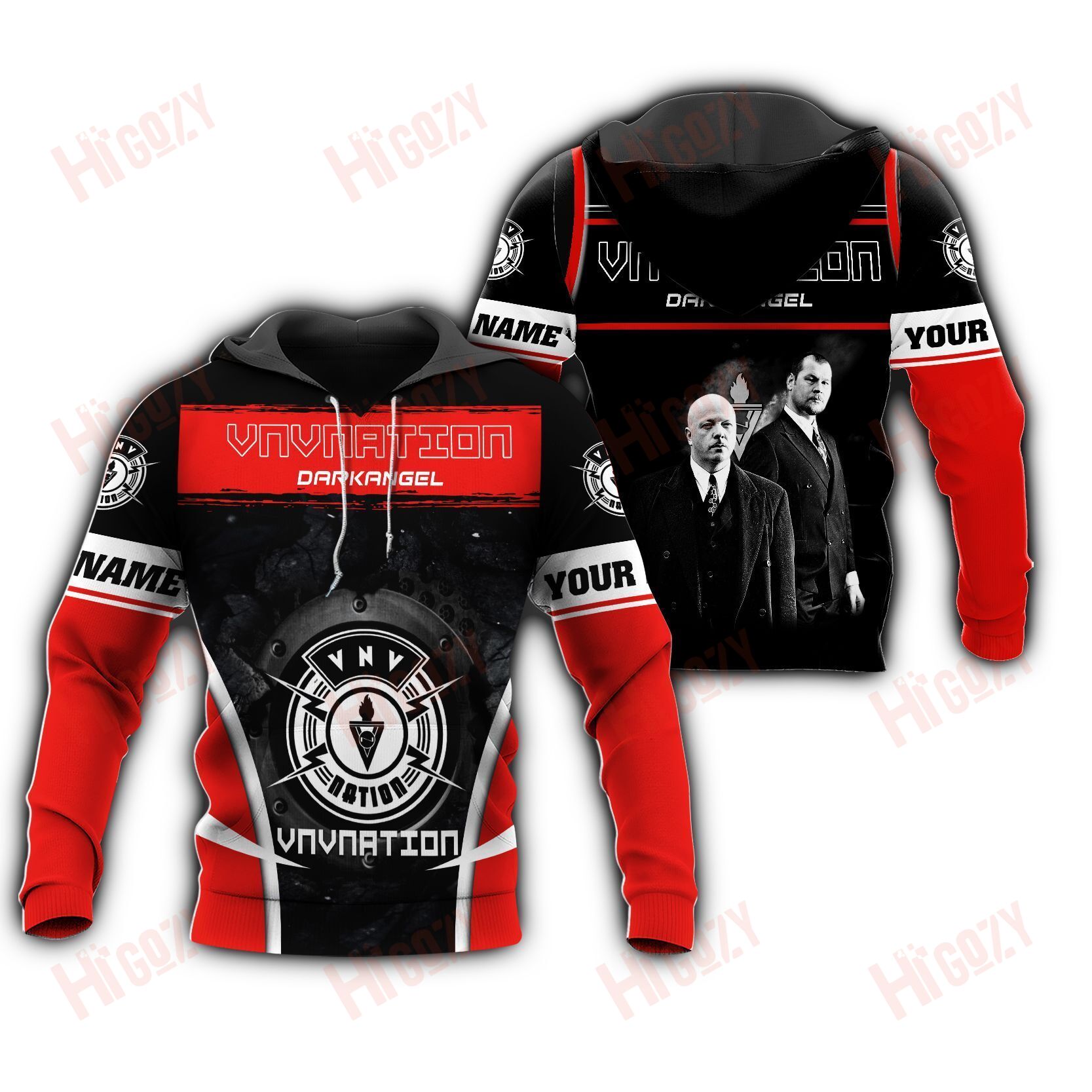 Vnv Nation Hoodie 3D All Over Printed Clothes – Spnv218