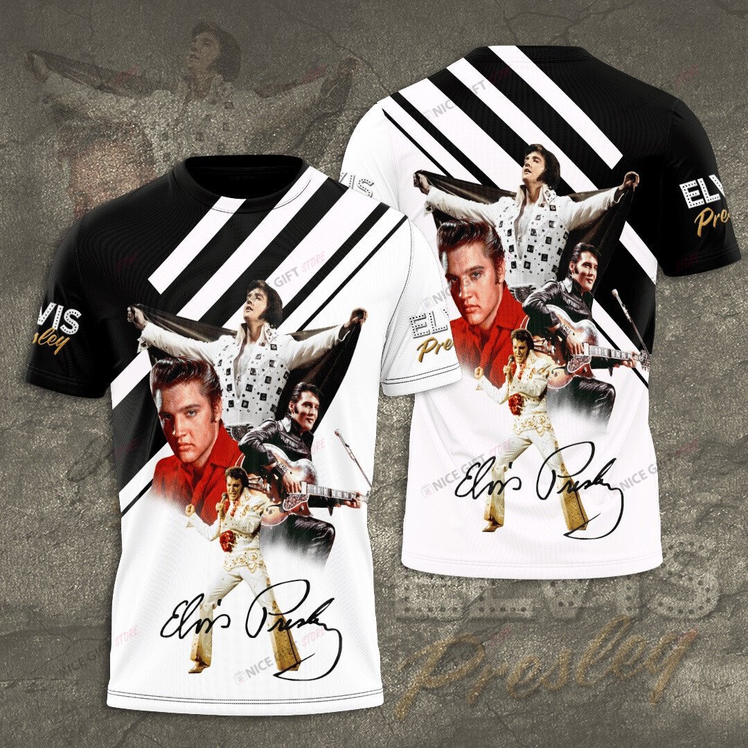 Elvis Presley 3D T-Shirt 3Ts-A0F9