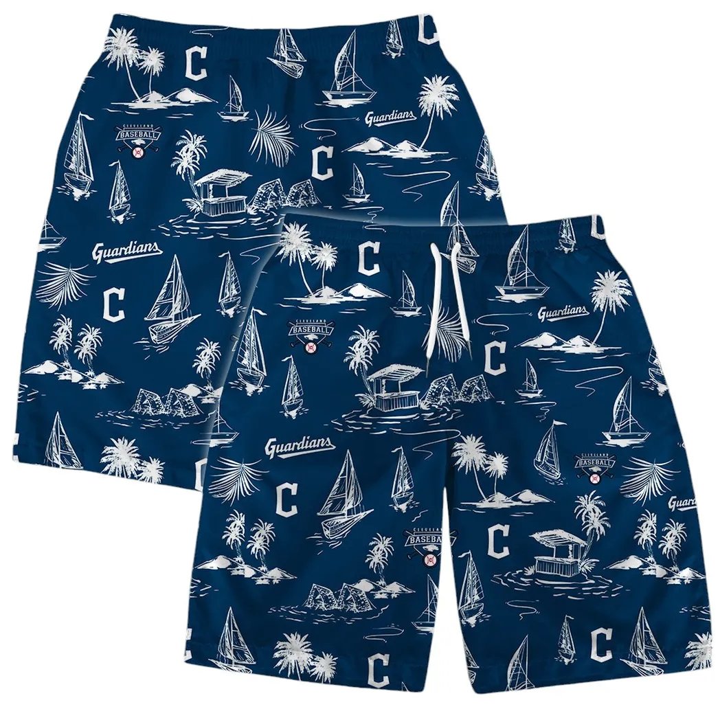 Cleveland Guardians Hawaiian Shirt Nautical Adventure