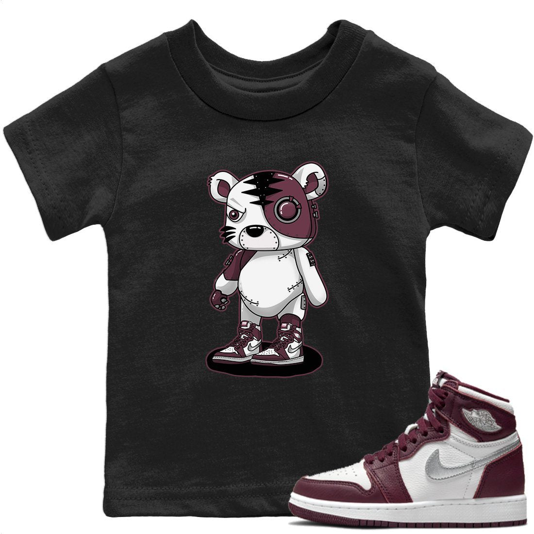 Cyborg Tiger T-Shirt – Air Jordan 1 Bordeaux Baby & Youth