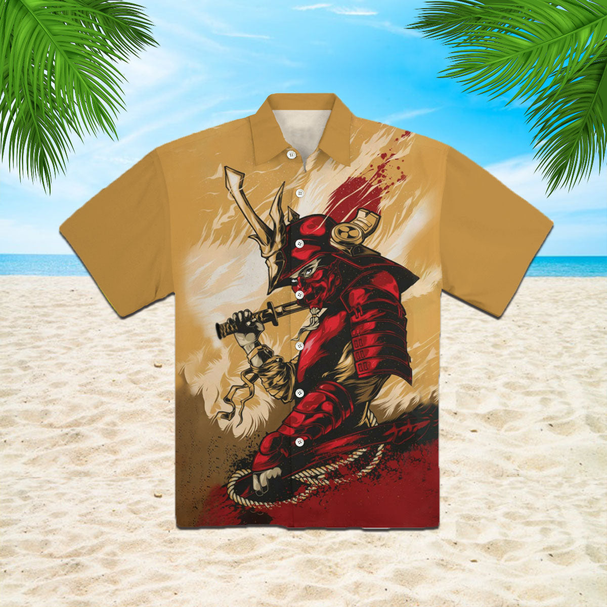 Amazing Samurai Hawaii Shirt For Men Women Ha33409