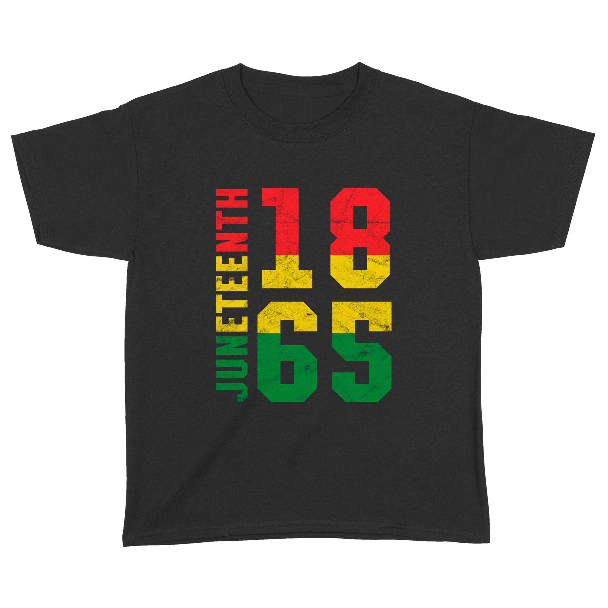 Juneteenth 1865 Vintage Emancipation Melanin Black Pride Shirt – Standard Youth T-Shirt