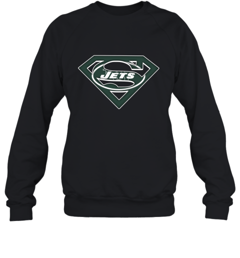 We Are Undefeatable The New York Jets X Superman 2D Sweatshirt