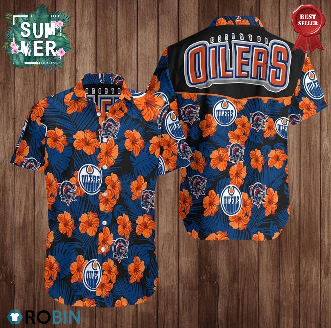 Edmonton Oilers Aloha Shirt