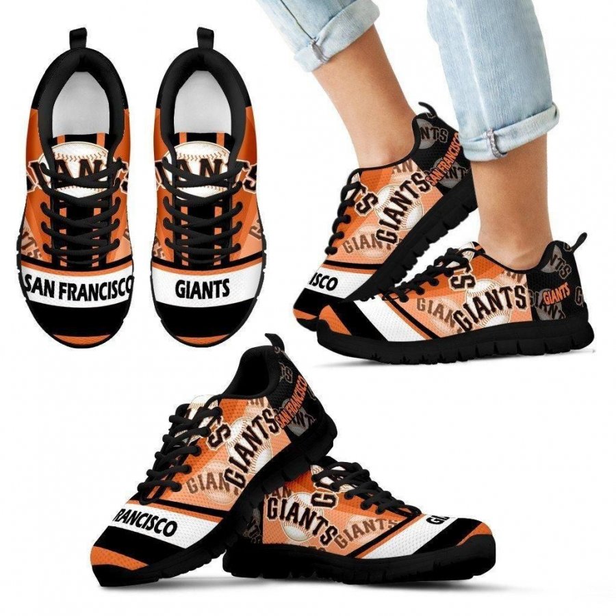 Three Impressing Point Of Logo San Francisco Giants Sneakers #971