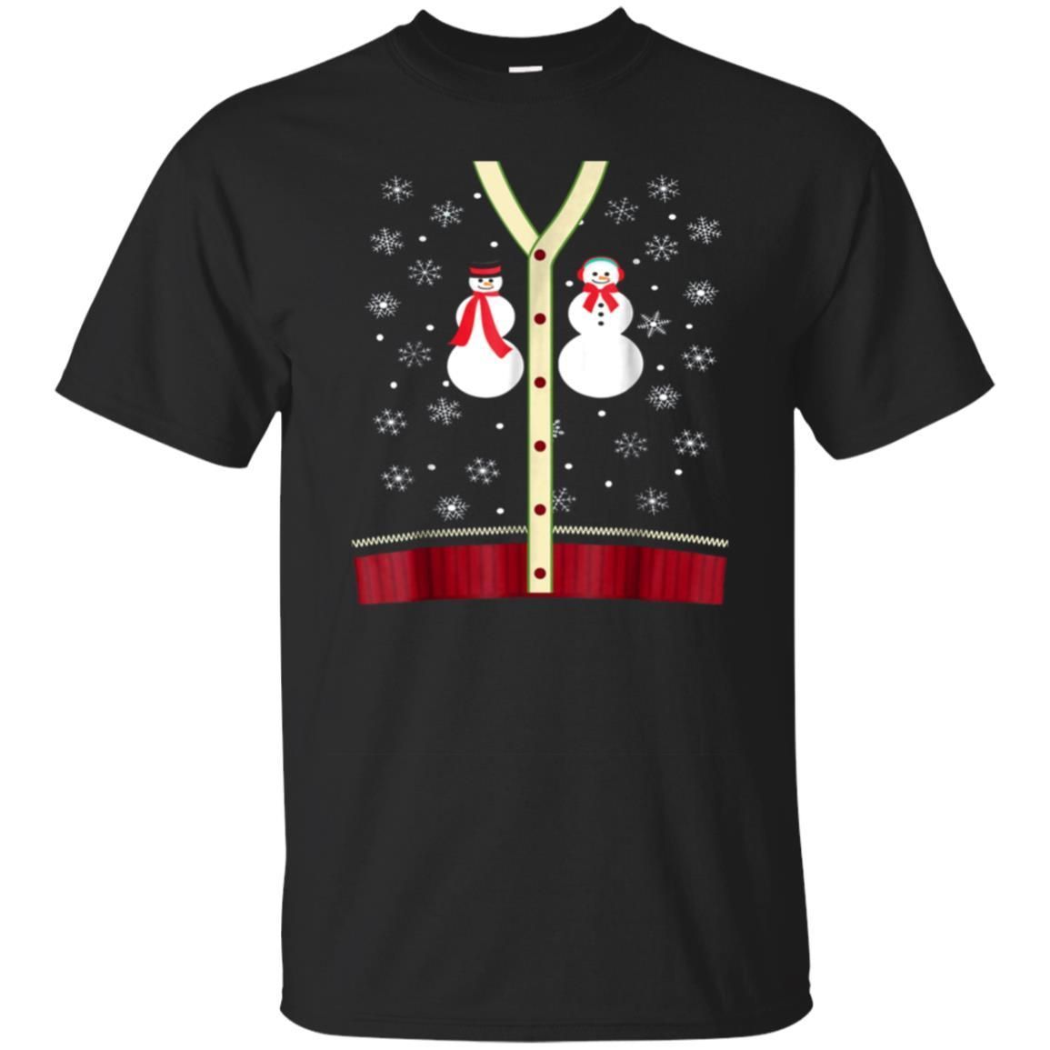 Check out this awesome Funny Christmas T Shirt Snowman Ugly Christmas Party Shirt