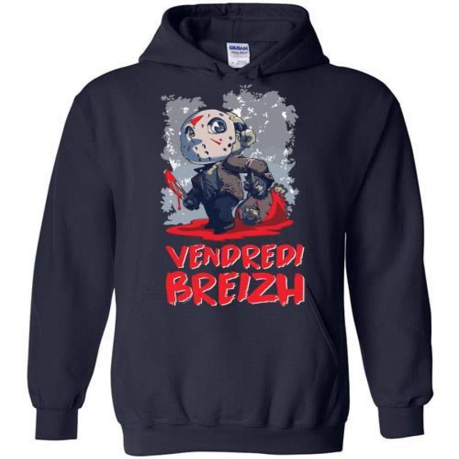 Halloween Vendred Breizh Jason Voorhees Hoodie