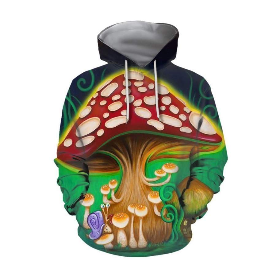 Trippy Mushroom Painting Shirts