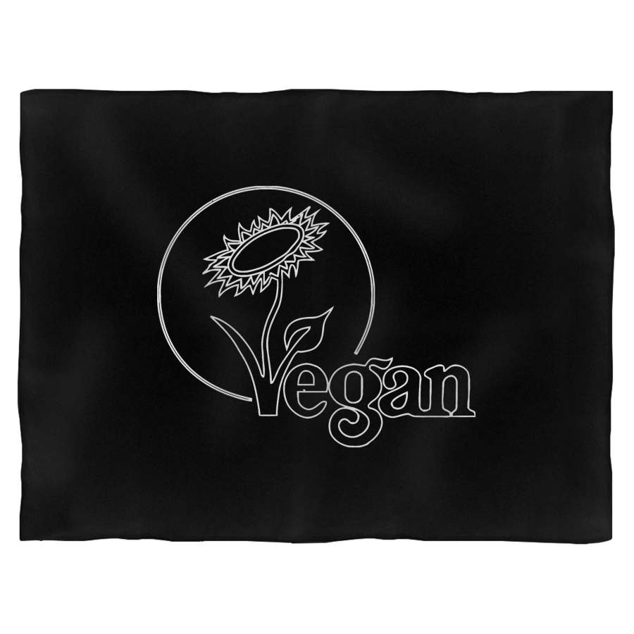 Vegan Animal Rights Vegetarian Blanket