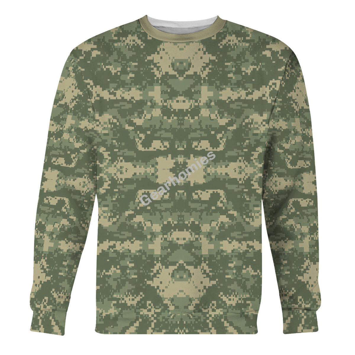 American Acu Or Universal Camouflage Pattern (Ucp) Camo Sweatshirt