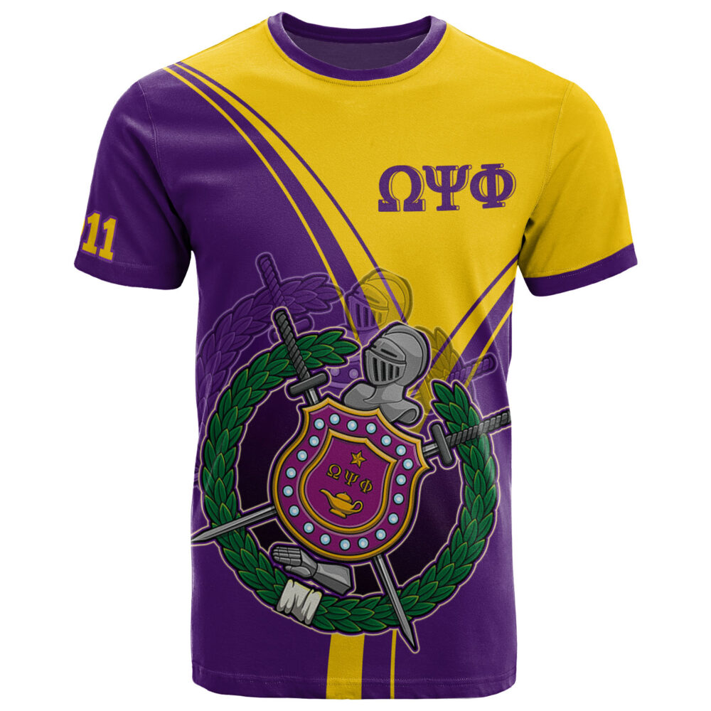 Omega Psi Phi T-Shirt – Fraternity Omega Psi Phi Pride Version T-Shirt