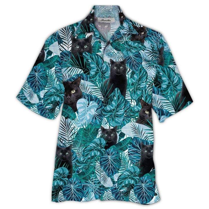 Apayprint Black Cat Hawaii Shirt Ha78979